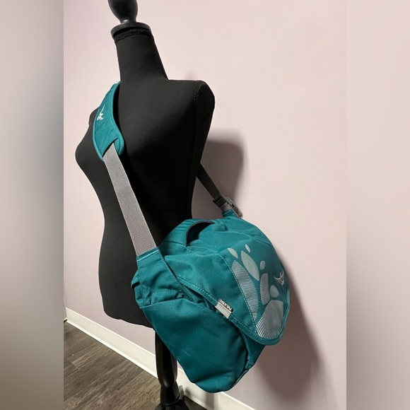 OSPREY Teal TABLET Device CROSSBODY Messenger BAG - Picture 2 of 16